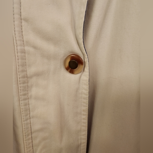 Vintage 80s Patchwork Plaid White Jacket - Picture 12 of 14